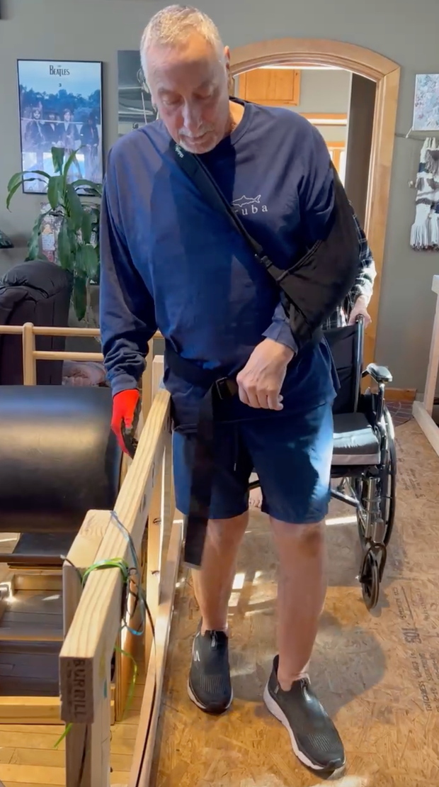 A restaurant owner wasn’t regaining function after a stroke. New technology changed everything.